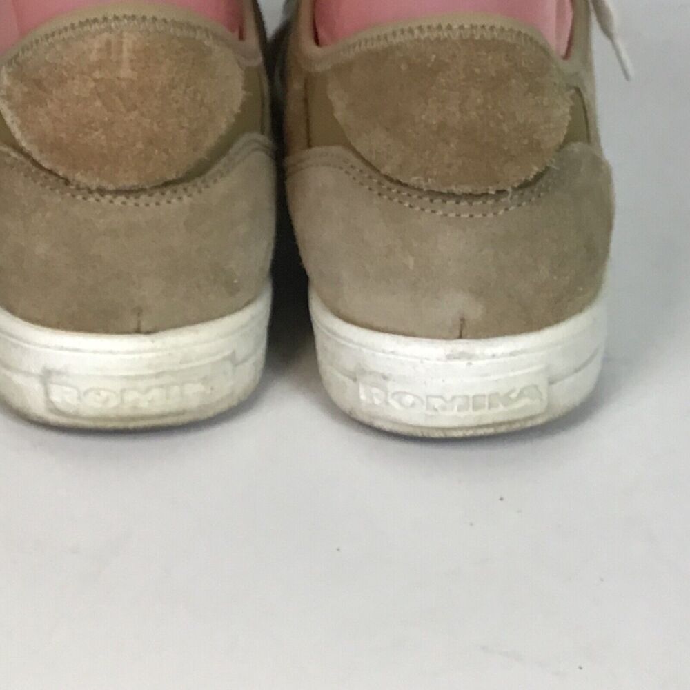 Romika Women Suede Sneakers Sz. 40/9US Brown Used Low top Comfort Shoes - Picture 3 of 10